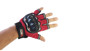 Imagen de PAR DE GUANTES ROJOS MEDIO DEDO CON PROTECCION EN NUDILLOS